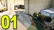 CS:GO – Part 1 – First Game (CounterStrike: Global Offensive Gameplay)